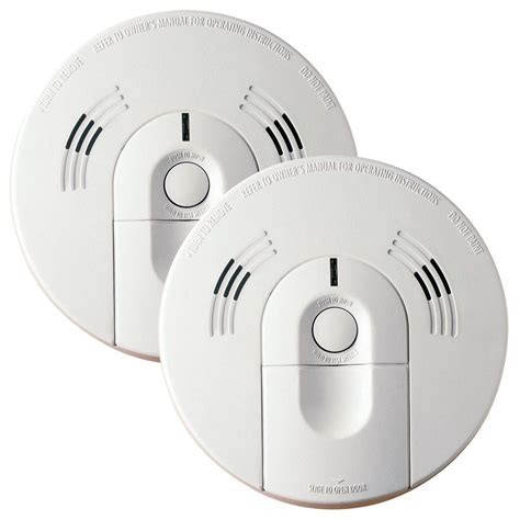 Kidde Intelligent Battery Operated Combination Smoke and Carbon Monoxide Alarm (2-Pack)-21010533 ...