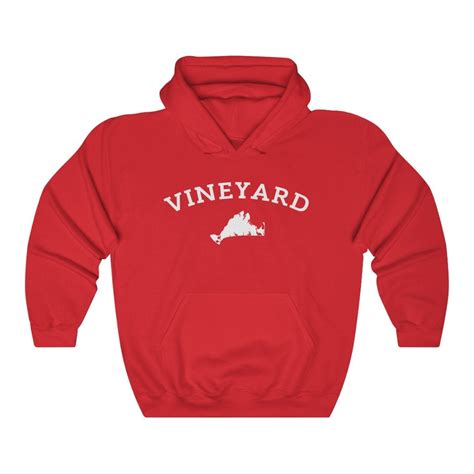 Vineyard Hoodie Vineyard Sweatshirt Marthas Vineyard - Etsy