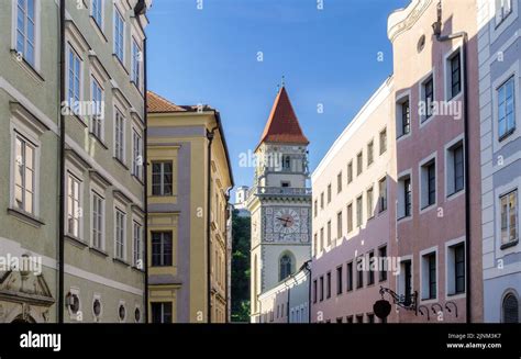 old town, passau, old towns, passaus Stock Photo - Alamy