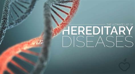 The Ultimate List of Hereditary Diseases (2022)