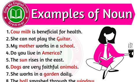 20 Examples of Noun in Sentences » Onlymyenglish.com