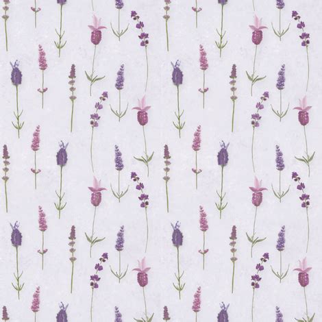 lavender fabric - j9design - Spoonflower