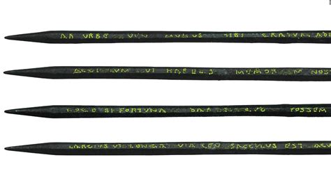 Ancient Roman pen with an inscribed joke found under streets of London ...