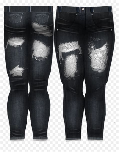 Women Jean Texture Imvu, HD Png Download - vhv