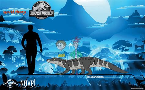 Allodaposuchus (Jurassic world Horrid henry style) by Francoraptor2018 on DeviantArt