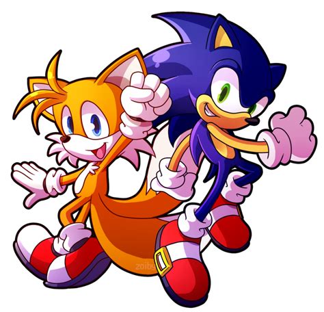 Sprite Redraw: Tails and Sonic | Sonic, Sonic the hedgehog, Sonic adventure