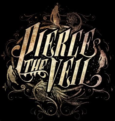 Pierce the Veil logo | Pierce the Veil | Pinterest | Logos, The o'jays and Veils