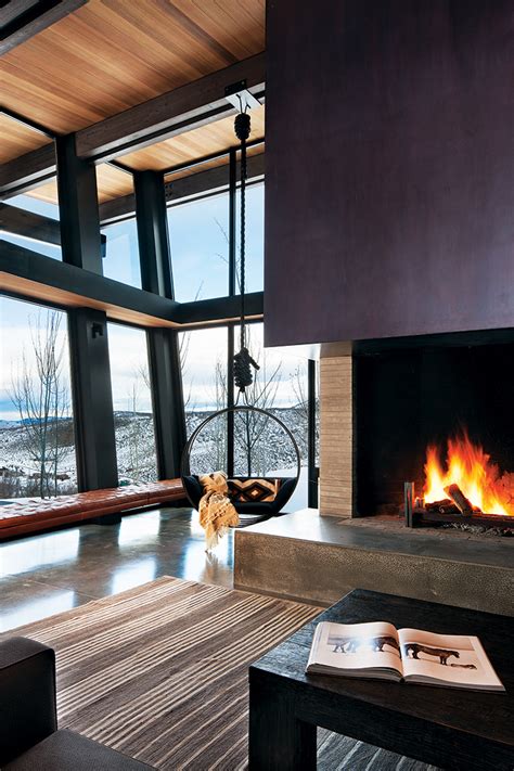 18 Dreamy Mountain Home Fireplaces - Mountain Living