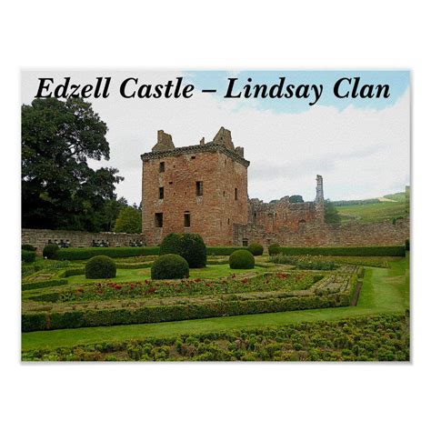 Edzell Castle – Lindsay Clan Poster Great Places, Beautiful Places ...