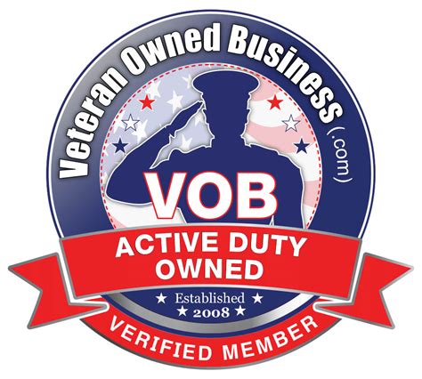 Active Duty Owned Business Verified Member Badges and Logos ⋆ Veteran ...