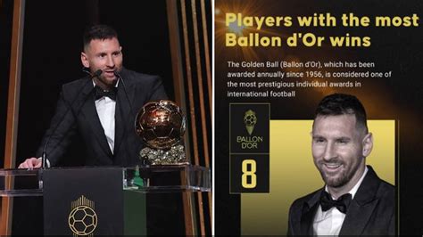 Lionel Messi asked if he could win ninth Ballon d'Or in 2024, his ...