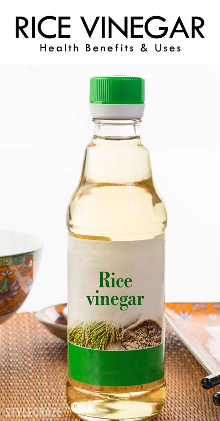 9 Amazing Health Benefits Of Rice Vinegar