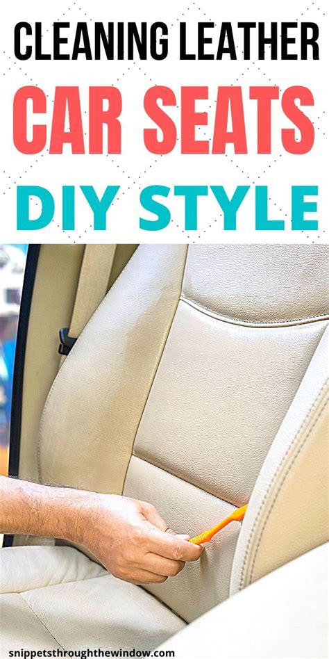 The Proper Way To Clean Leather Seats in Car | Cleaning leather car ...