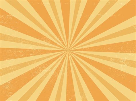 Premium Vector | Yellow burst retro background