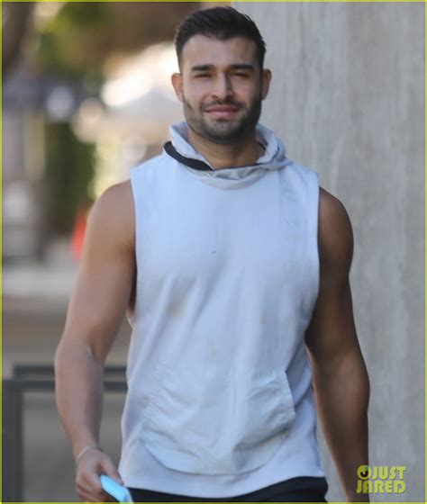 Sam Asghari is All Smiles Following Afternoon Workout: Photo 4696804 | Pictures | Just Jared