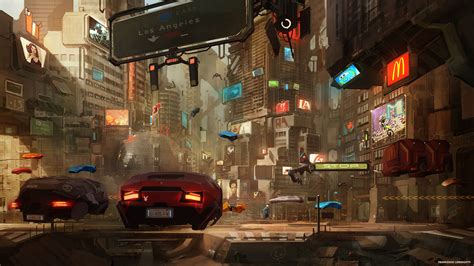 Cyberpunk Art Examples Of Sci Fi City Illustrations And Awesome ...