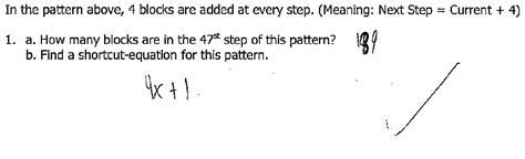 Visual Patterns – Math Mistakes