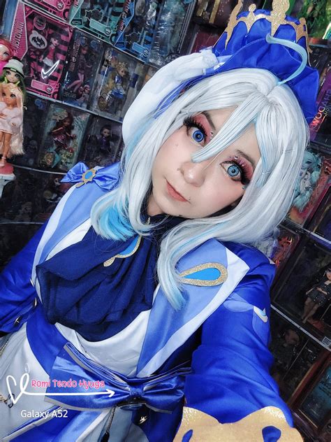 💙Furina de Fontaine, Genshin Impact 💙🩵Romi Tendo Hyuga Cosplay | Cosplay Amino