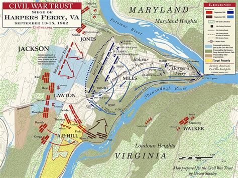 Harpers Ferry - September 13-15, 1862 | Civil war sites, Civil war confederate, Civil war history