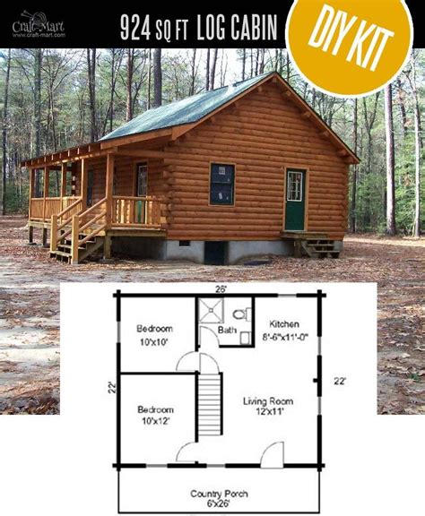 Juniper Log Cabin by Coventry Log Homes - quality small log cabin kits ...