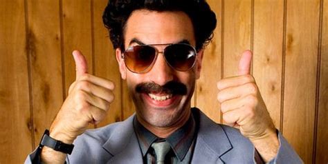 Borat Sagdiyev (@B_O_R_A_T) | Twitter | Borat great success, Borat very nice, Borat meme