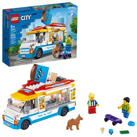 LEGO City Ice-Cream Truck 60253 Building Set for Kids (200 Pieces ...