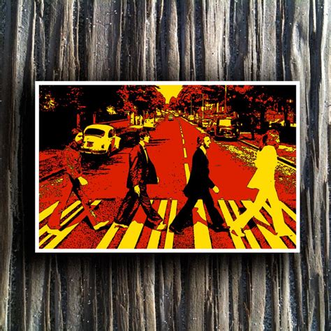 The Beatles Abbey Road 11x17 Limited Edition Poster Print - Etsy