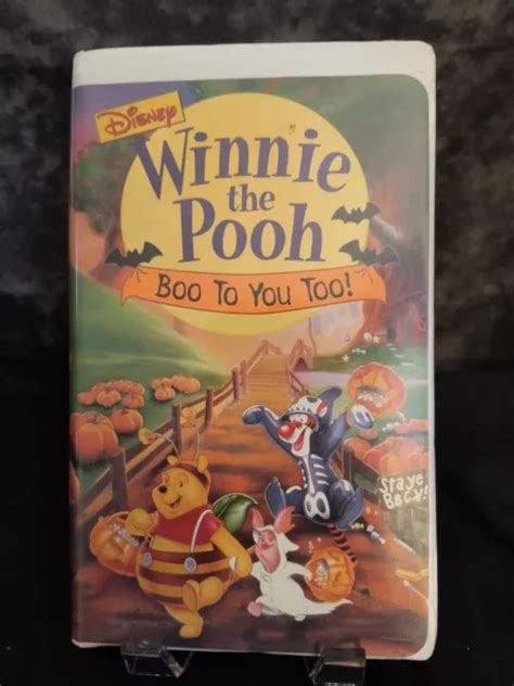 WINNIE THE POOH - Boo to You Too (VHS, 2001) Clamshell $11.46 - PicClick CA