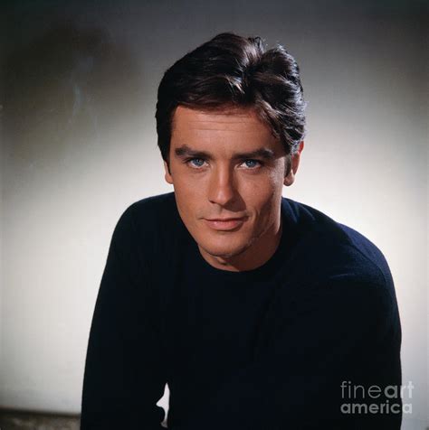 French Actor Alain Delon Photograph by Bettmann