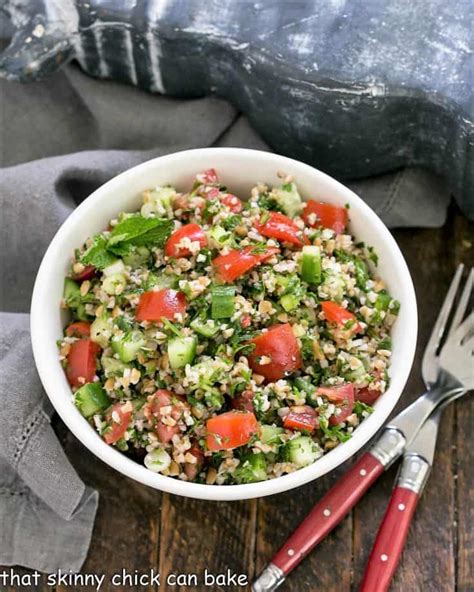 Best Tabbouleh Recipe - That Skinny Chick Can Bake