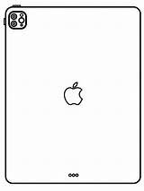 Apple IPad Pro Coloring Page  Funny Coloring Pages sketch template