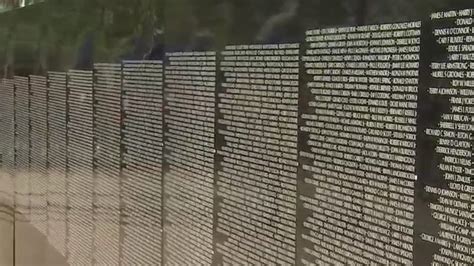 Replica of Vietnam Veterans Memorial Wall on display in Peoria | FOX 10 Phoenix