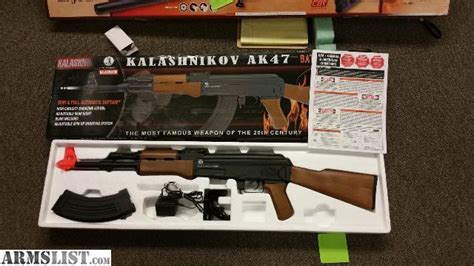 ARMSLIST - For Sale: Airsoft AK47 Battery / Electric Powered Automatic BB Air Gun