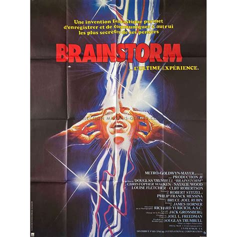 BRAINSTORM French Movie Poster - 47x63 in. - 1983