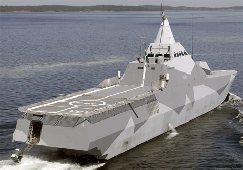 Visby class Corvette Royal Swedish Navy Svenska Marinen