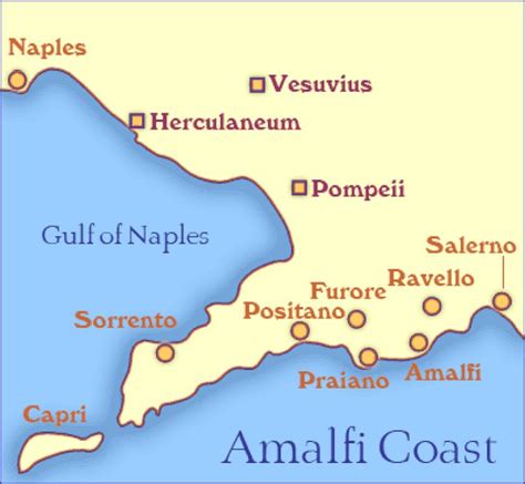 Tips and Tourist Info for Visiting the Amalfi Coast | travel | Amalfi coast italy, Italy map ...