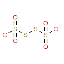 Tetrathionate ion | O6S4 | ChemSpider