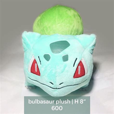 Pokemon bulbasaur plush, Hobbies & Toys, Toys & Games on Carousell