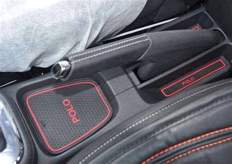 For Volkswagen Polo Cars 3d Rubber Non Slip Mats Car Door Slot Pad Silicone Water Coaster Car ...