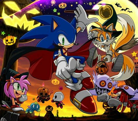 Halloween in Pumpkin Hill | Sonic the hedgehog, Sonic the hedgehog ...