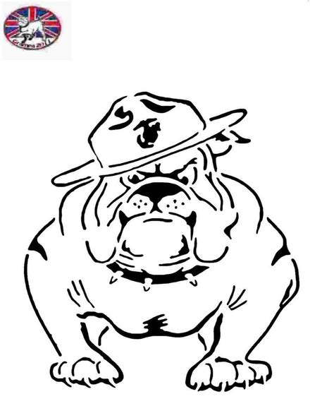 Usmc Logo Bulldog