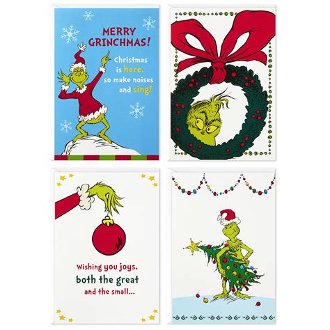 Printable Grinch Christmas Cards