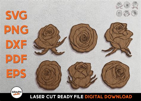 Roses Bouquet Svg Laser Cut File Laser Cut Templates - vrogue.co