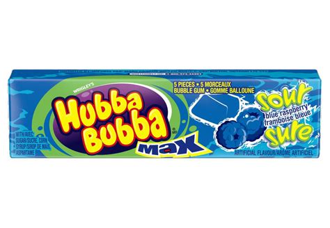 Hubba Bubba Max Sour Raspberry Bubble Gum, 5 Pieces | Walmart Canada