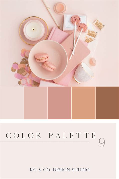 Branding Color Palette | Logo Design | Branding | Web Design | Stationery | Color palette pink ...