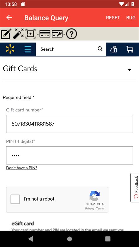 Gift Card Balance (balance check of gift cards) : Amazon.ca: Apps for ...