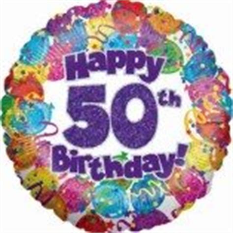 Happy 50th Birthday Balloon | Dooleys Flowers