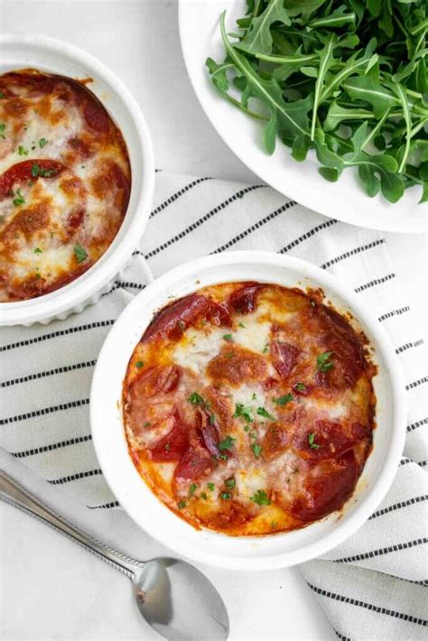 Easy Pizza Bowl Recipe (Low Carb & Keto Friendly)