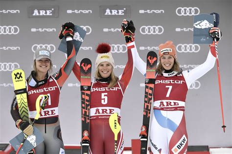 Liensberger wins FIS Alpine Ski World Cup in historic race at Åre