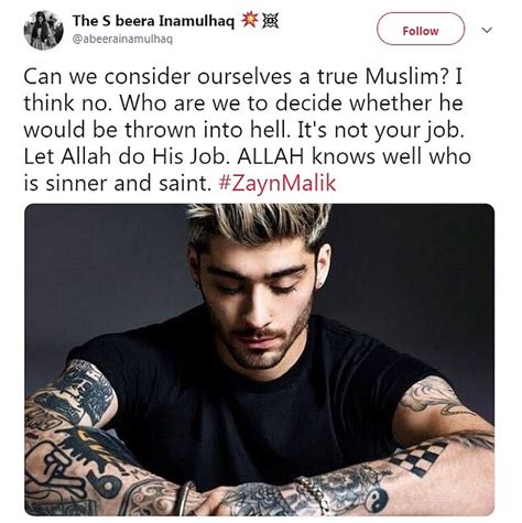 Zayn Malik confirms he has stopped identifying as Muslim because he no ...